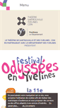 Mobile Screenshot of odyssees-yvelines.com